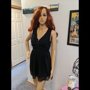 Abercrombie & Fitch Sleeveless Navy Mini Dress Size XSP